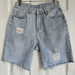 🌷Denim Bermuda Shorts